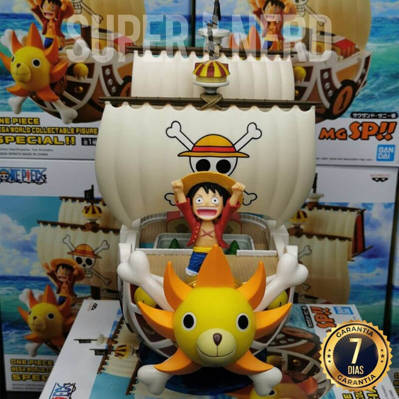 BARCO LUFFY 19CM 100% ORIGINAL - ONE PIECE