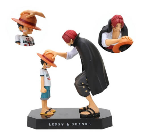 #OnePiece #Luffy #Shanks #AnimeMerch #Colecionáveis #Otaku #Mangá #PiratasDoChapéuDePalha #FiguraDeAção #StrawHatPirates