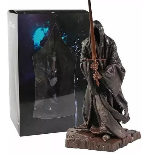 #Nazgul #CavaleiroNegro #SenhorDosAnéis #LOTR #Tolkien #Fantasia #Colecionável #ActionFigure #MercadoriaGeek #PresenteParaFãs #FiguraDeAção #AventuraFantástica #MiddleEarth #Sauron #AnelDoPoder #Escuridão #Medo #BatalhaÉpica #Vilão #Estranho