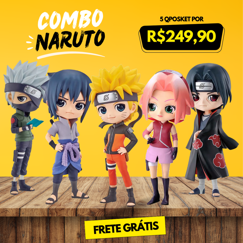 COMBO NARUTO PROMOÇÃO