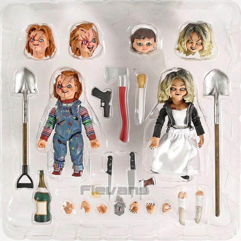 ACTION FIGURE CHUCKY E TIFFANY - TERROR