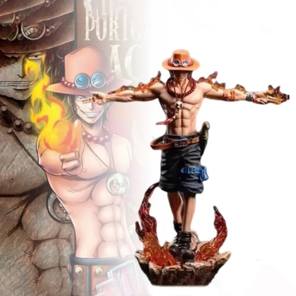 #OnePiece #PortgasDAce #AnimeMerch #Colecionáveis #Otaku #Mangá #FiguraDeAção #GKFigurine #PiratasDoBárbaro #Original