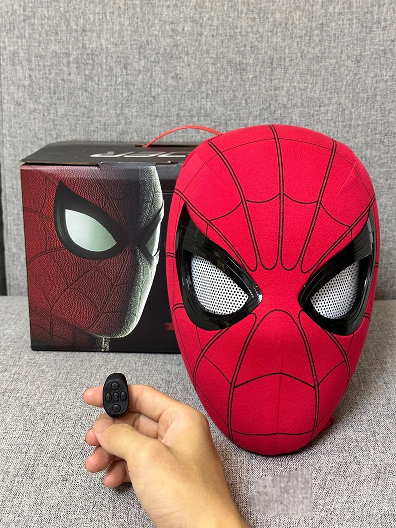 Máscara Spiderman Cosplay COM CONTROLE