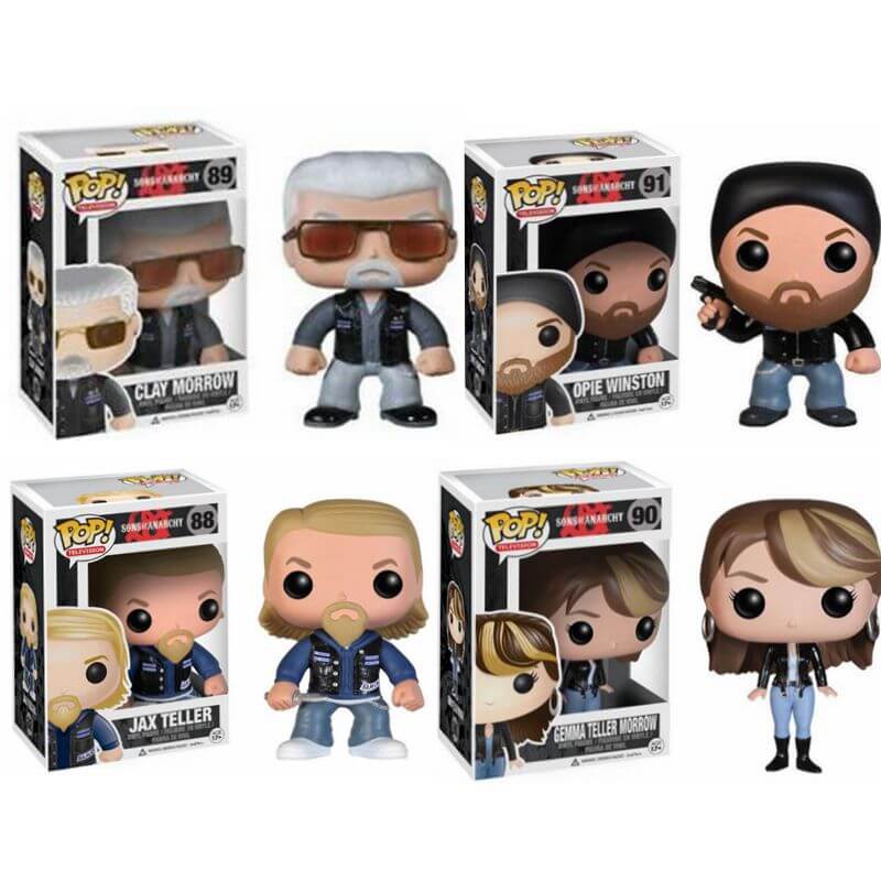 FUNKO POP PERSONAGENS SONS OF ANARCHY