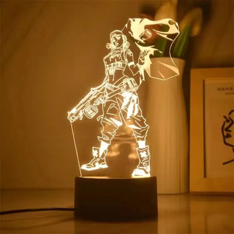 VALORANT FIGURE 3D LED - GAME