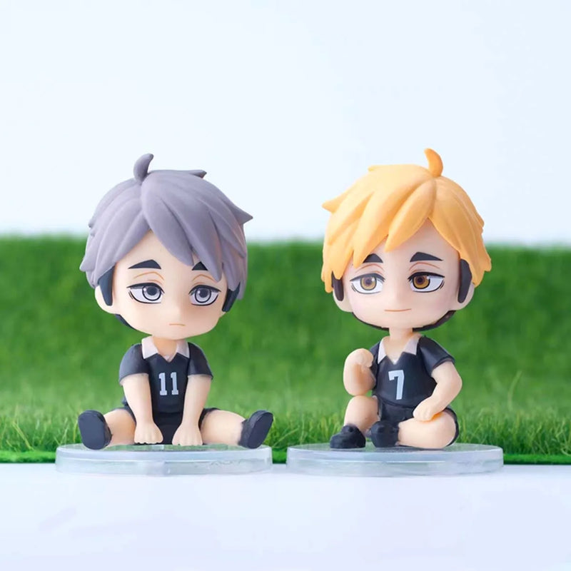 ACTION FIGURES 8PCS - HAIKYUU