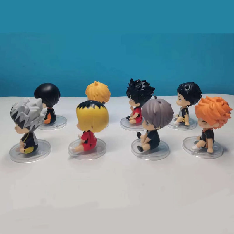 ACTION FIGURES 8PCS - HAIKYUU