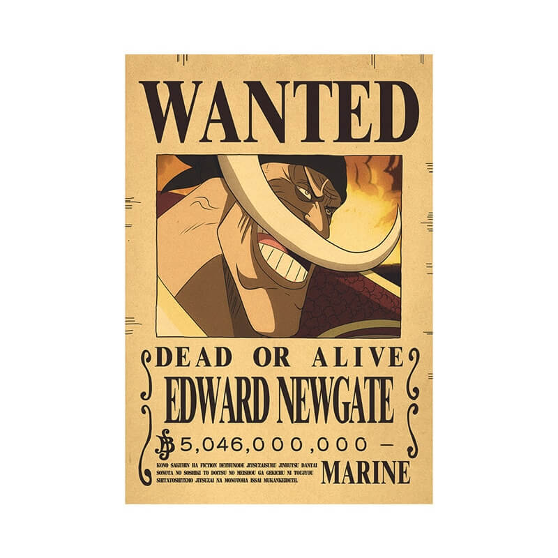 CARTAZ PROCURADO - ONE PIECE