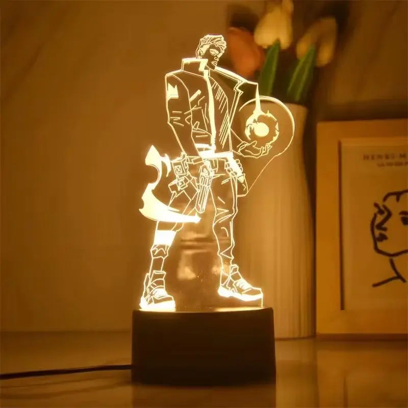 VALORANT FIGURE 3D LED - GAME