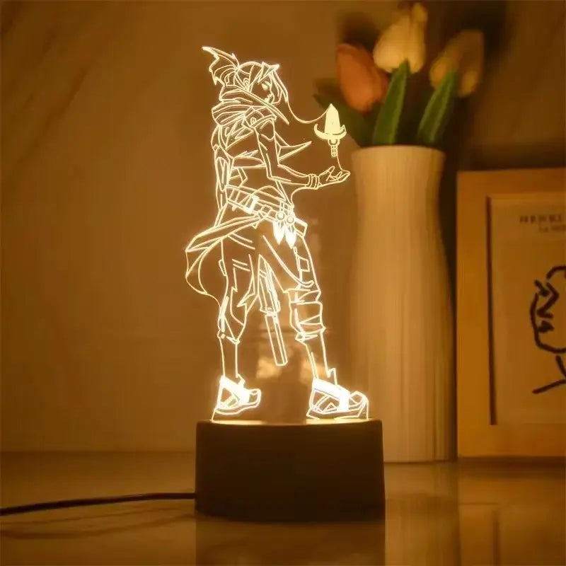 VALORANT FIGURE 3D LED - GAME