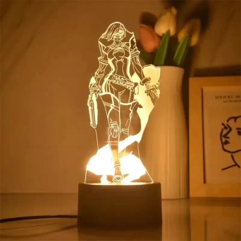 VALORANT FIGURE 3D LED - GAME