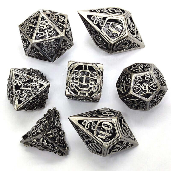 #KitDeDados #RPG #DadosDeMetal #JogosDeTabuleiro #RolePlayingGames #MetalDice