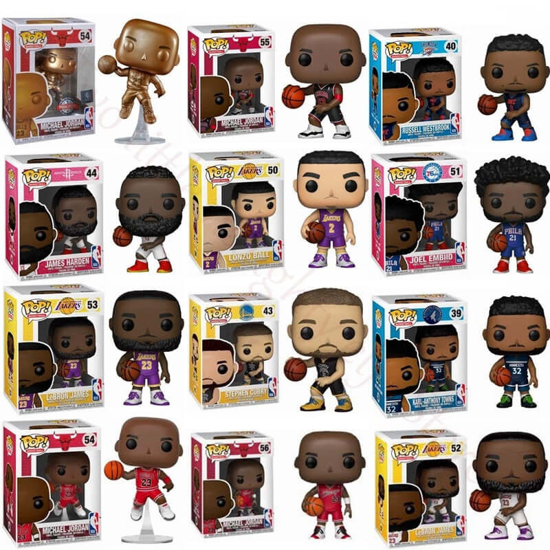 FUNKO POP JOGADORES DA NBA