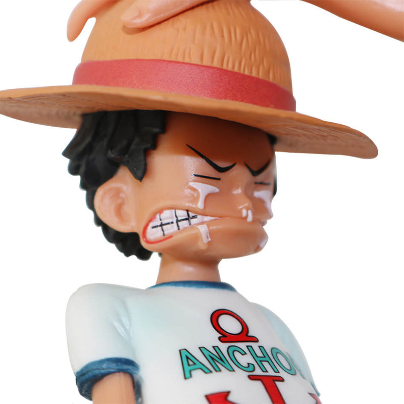 LUFFY E SHANKS ACTION FIGURE 18 CM - ONE PIECE