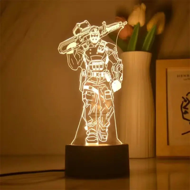 VALORANT FIGURE 3D LED - GAME