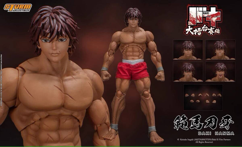 BAKI HANMA ORIGINAL ARTICULADO - STORM COLLECTIBLES