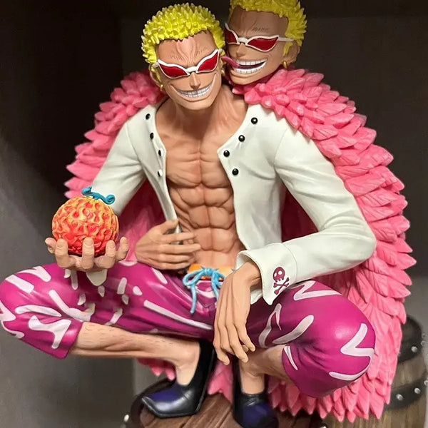 #OnePiece #Doflamingo #DonquixoteDoflamingo #AnimeMerch #Colecionáveis #Otaku #Mangá #Warlord #Mugiwaras #FiguraDeAção