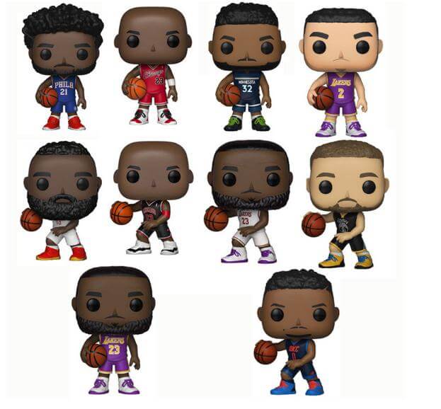 FUNKO POP JOGADORES DA NBA