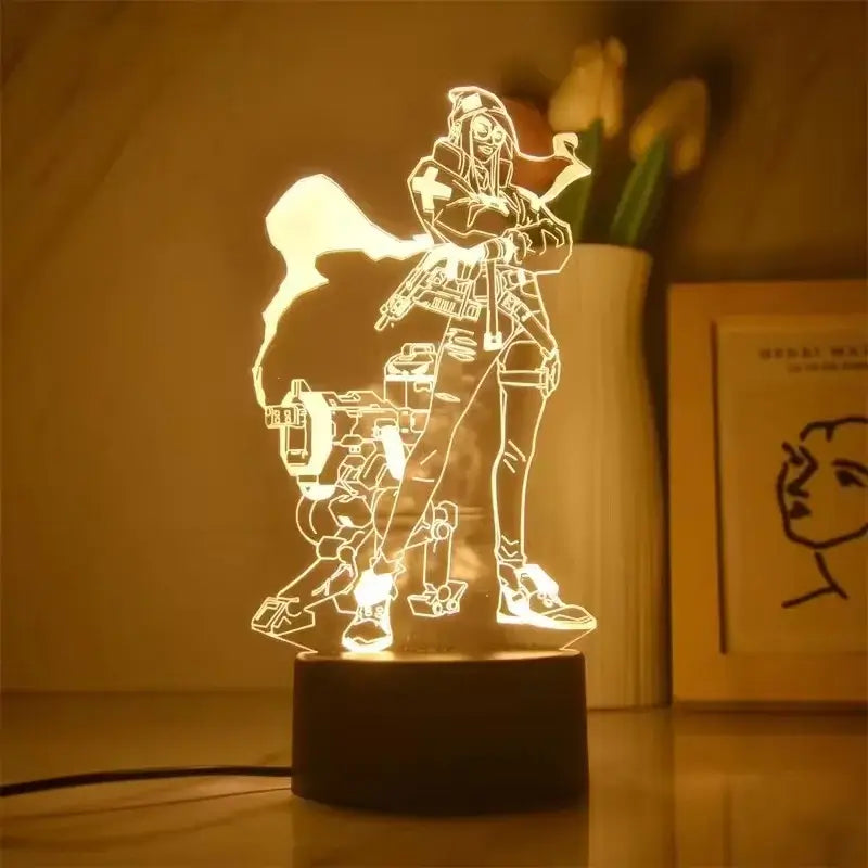 VALORANT FIGURE 3D LED - GAME