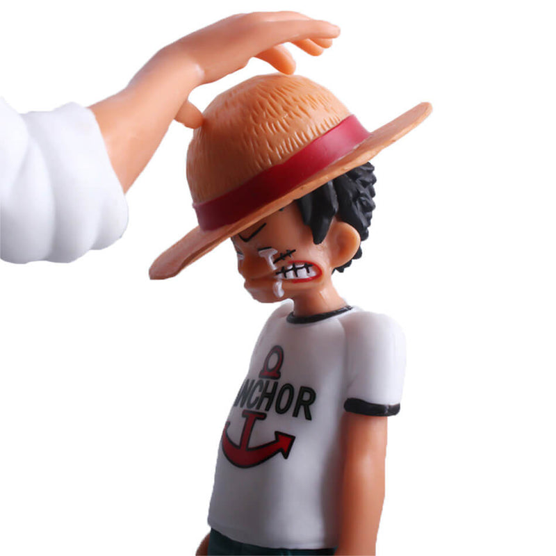 LUFFY E SHANKS ACTION FIGURE 18 CM - ONE PIECE