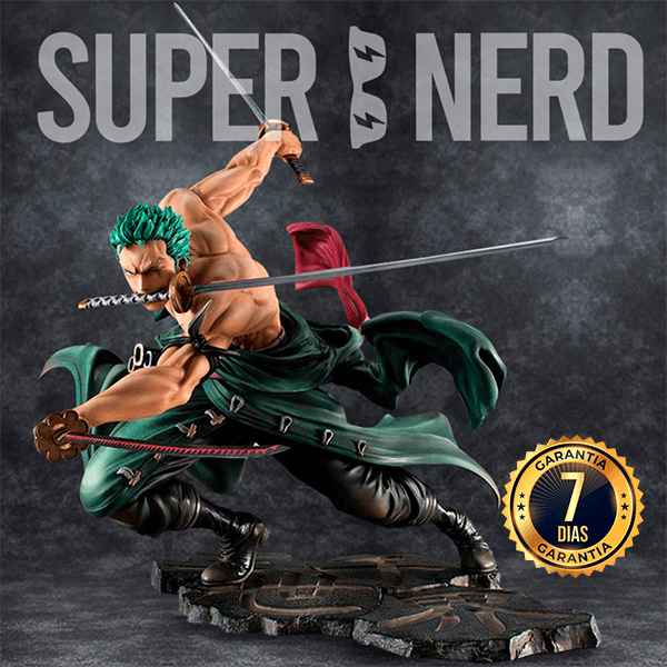 RORONOA ZORO SEM PODERES ACTION FIGURE