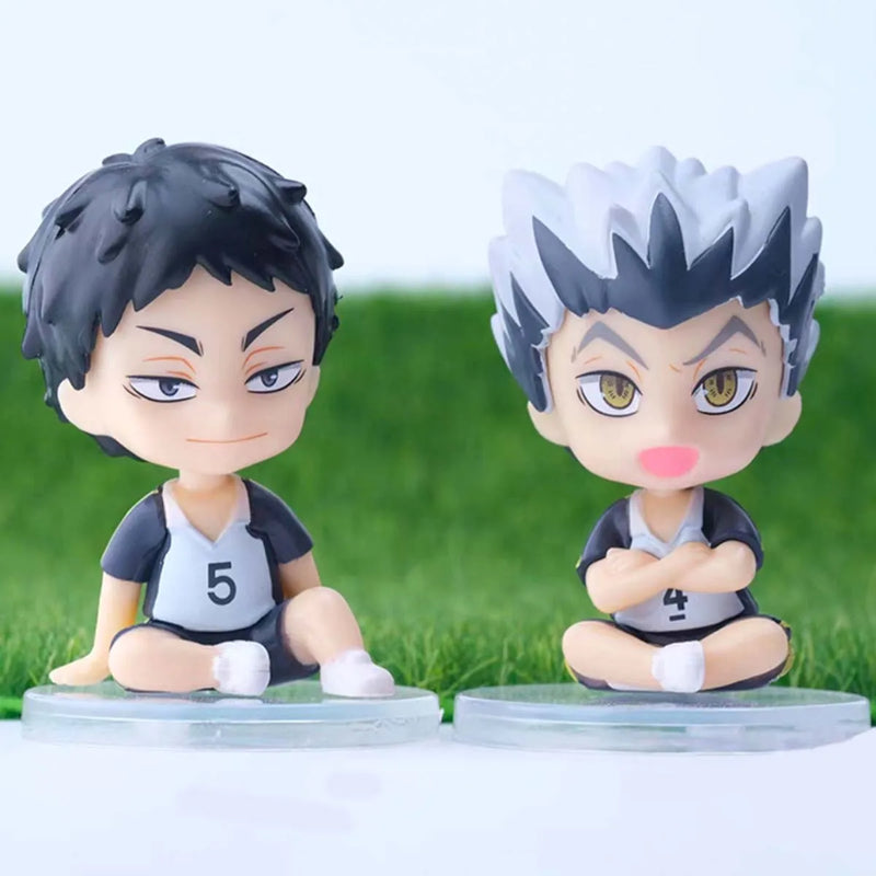 ACTION FIGURES 8PCS - HAIKYUU