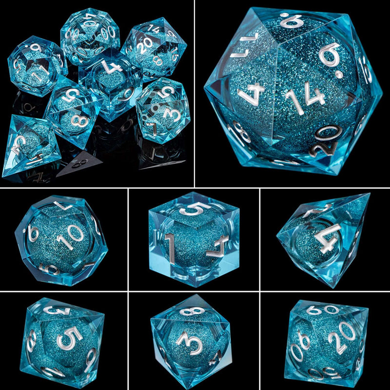 KIT DE DADOS RPG DE RESINA