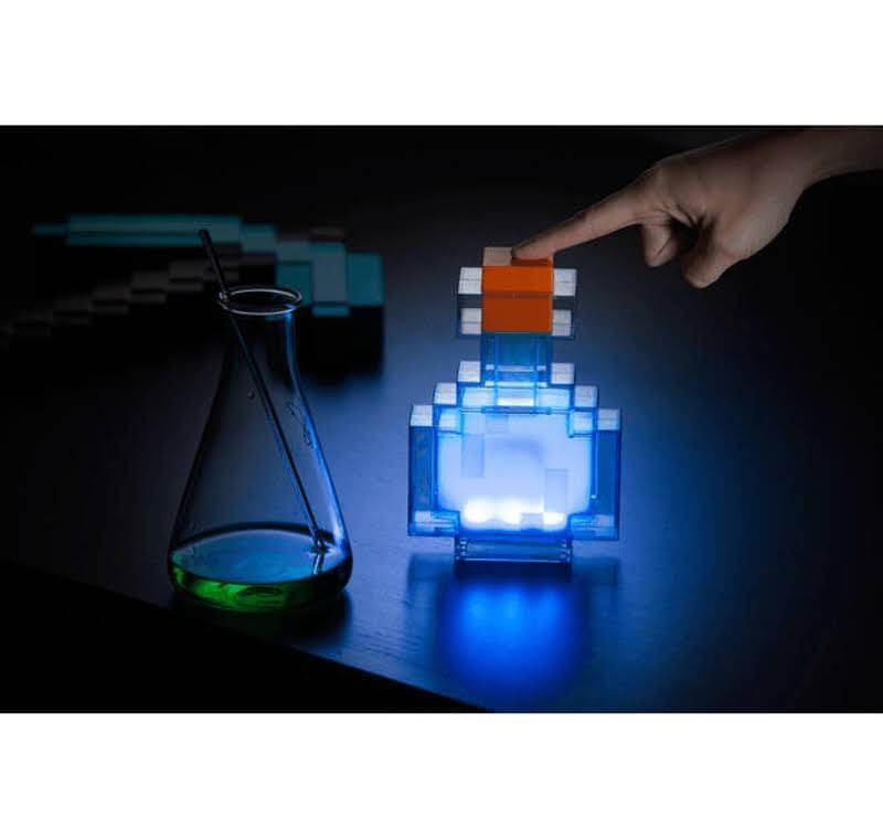 LUMINARIA POÇÃO MINECRAFT LED 8 CORES