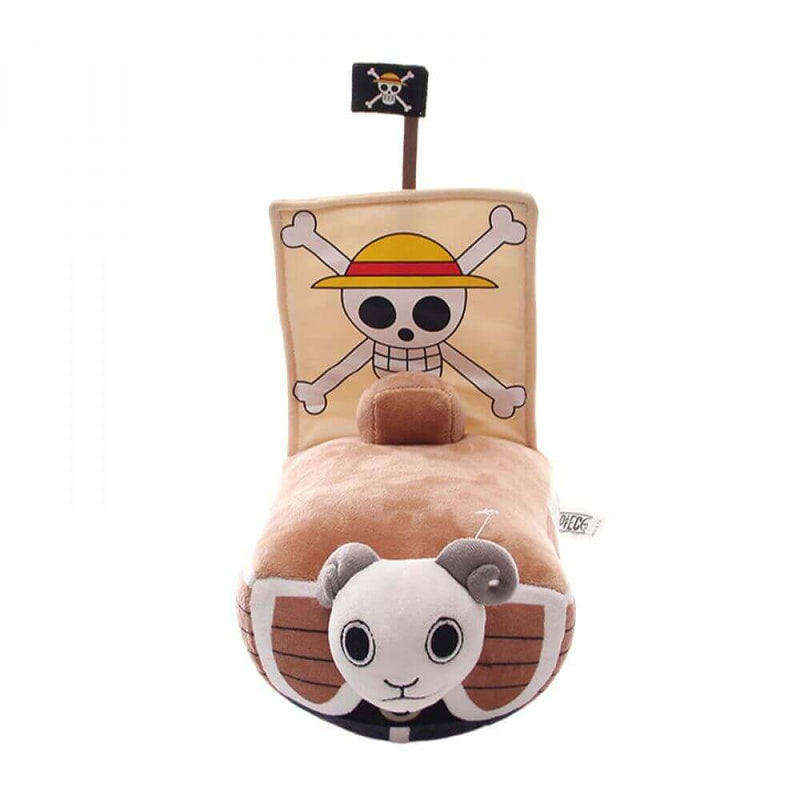 TRAVESSEIRO DE PELÚCIA NAVIO DO LUFFY THOUSAND SUNNY E GOING MERRY ONE PIECE