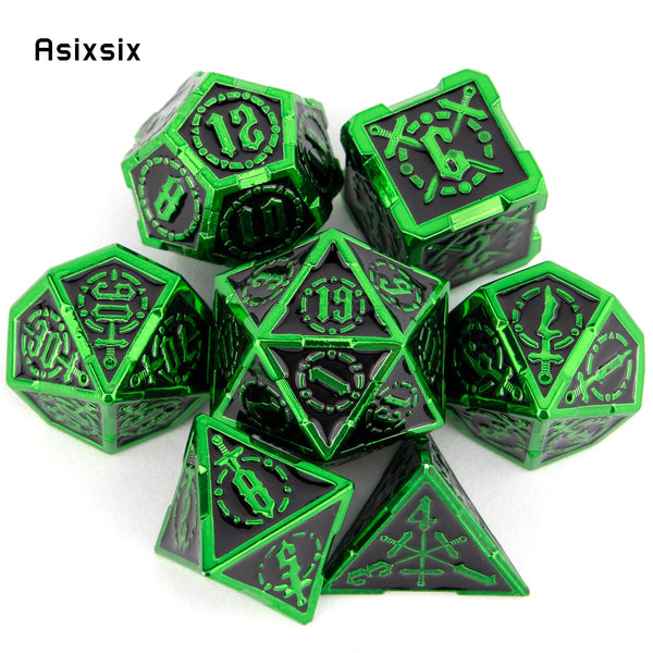 #KitDeDados #RPG #DadosDeMetal #JogosDeTabuleiro #RolePlayingGames #MetalDice